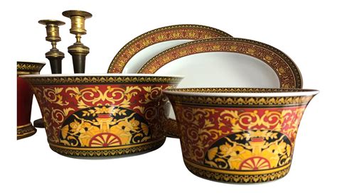 versace bowl red rosenthal|rosenthal versace tableware.